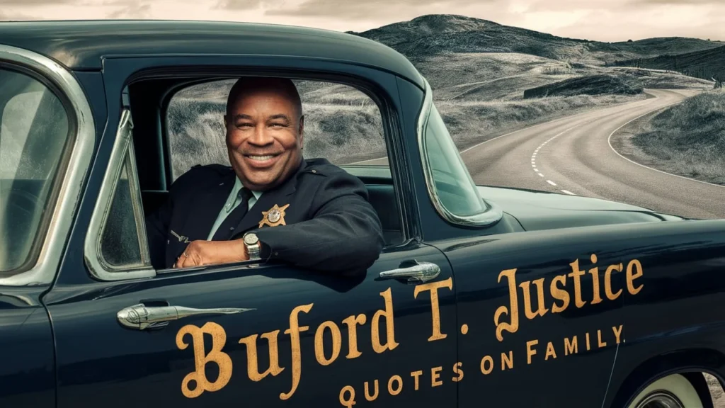 Buford T. Justice Quotes on Family