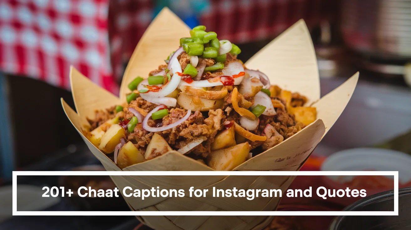 Chaat Captions for Instagram and Quotes