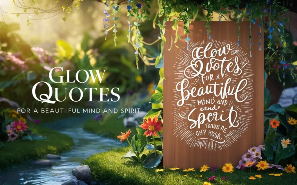 Glow Quotes for a Beautiful Mind and Spirit