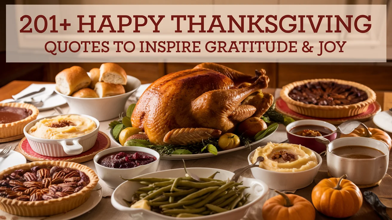 Happy Thanksgiving Quotes to Inspire Gratitude & Joy