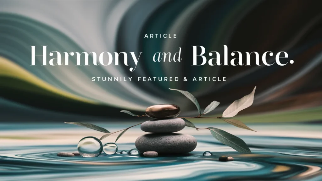 Harmony and Balance