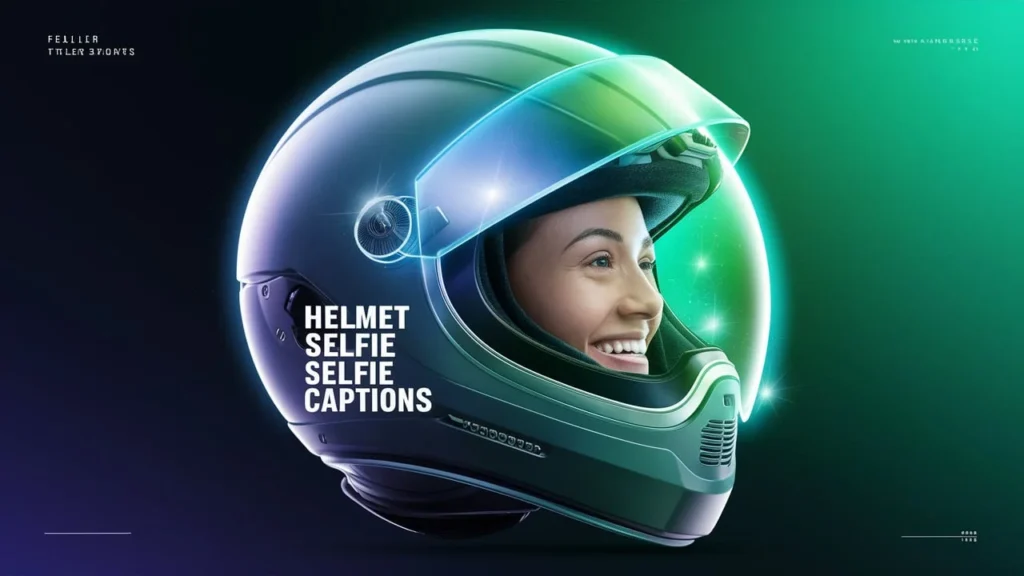 Helmet Selfie Captions