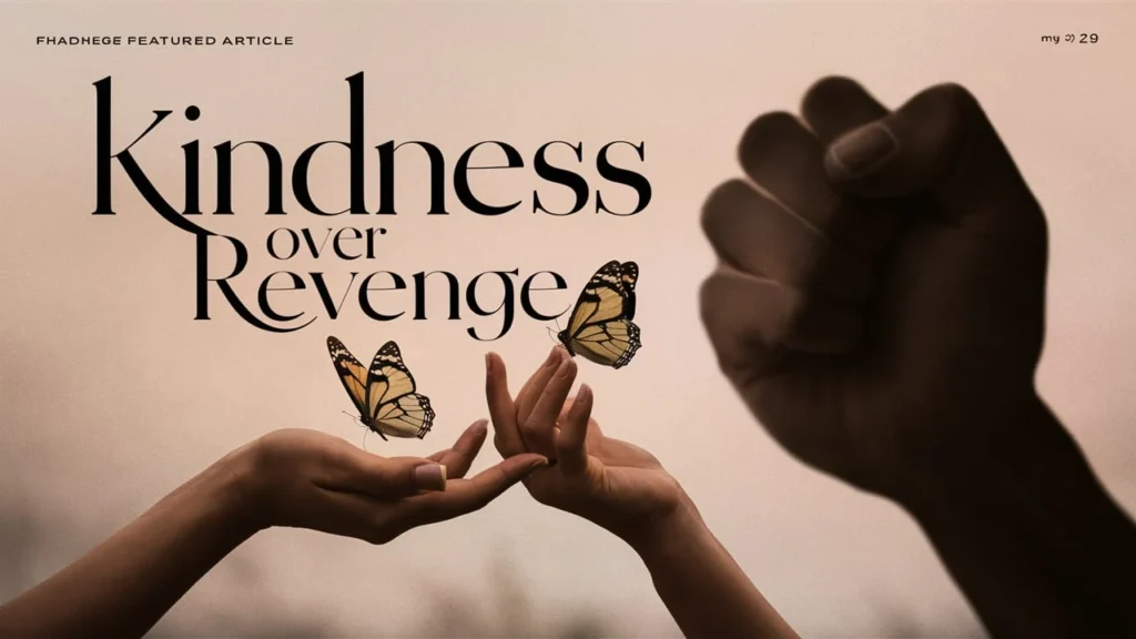 Kindness Over Revenge