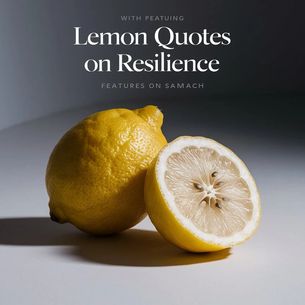 Lemon Quotes on Resilience