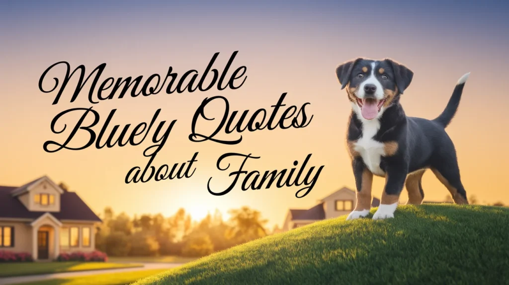 Memorable Bluey Quotes About Family
