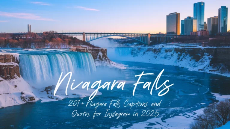 Niagara Falls Captions and Quotes for Instagram