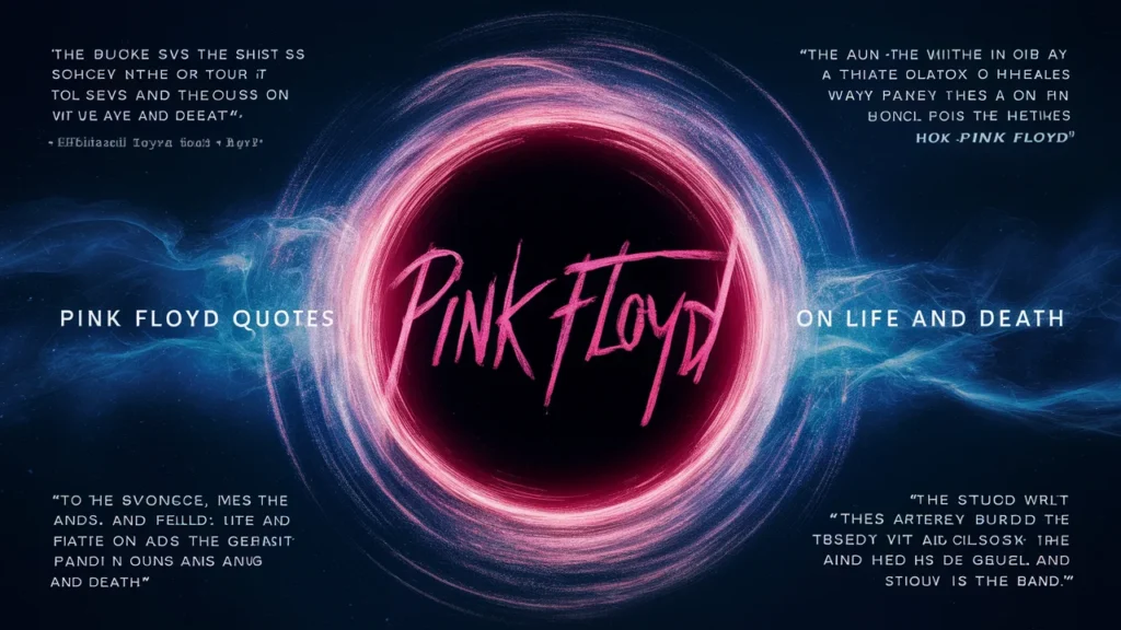 Pink Floyd Quotes on Life and Death