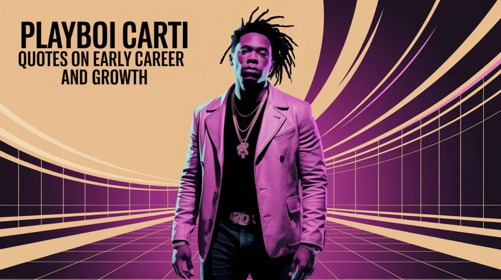 Playboi Carti Quotes on Early Career and Growth