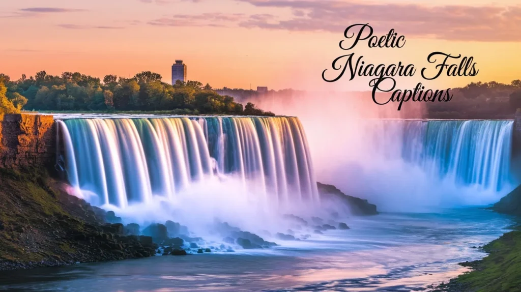 Poetic Niagara Falls Captions