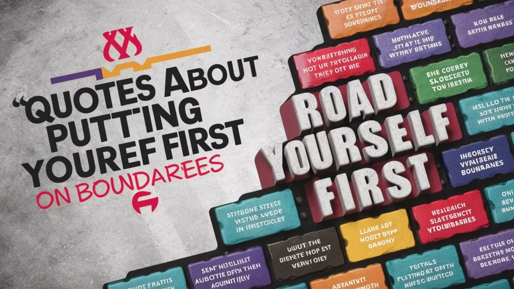 Quotes About Putting Yourself First on Boundaries