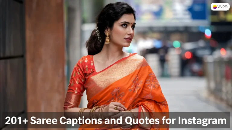 Saree Captions and Quotes for Instagram