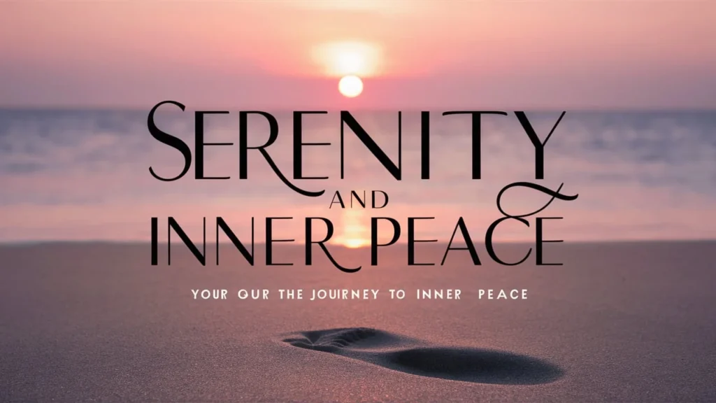 Serenity and Inner Peace