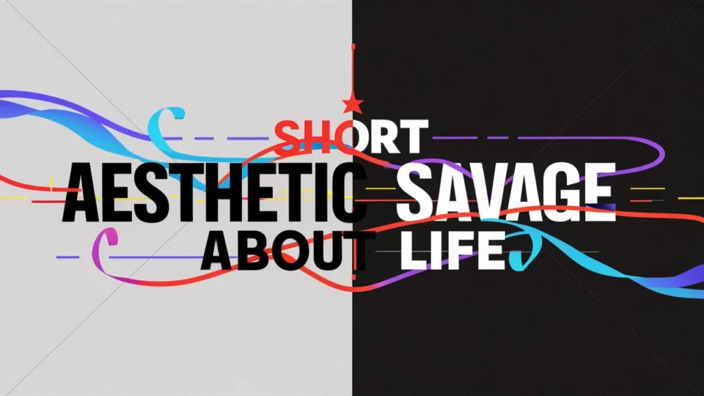 Short Aesthetic Savage Quotes About Life
