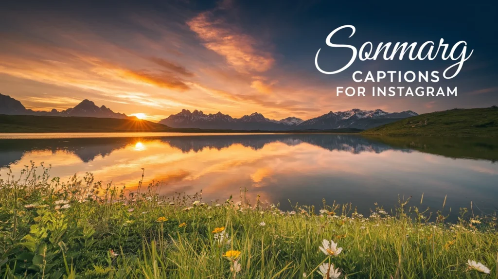 Sonmarg Captions for Instagram