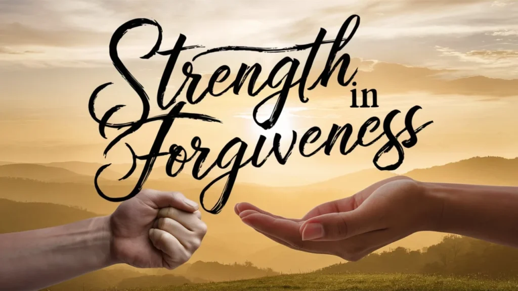 Strength in Forgiveness