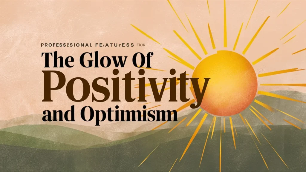 The Glow of Positivity and Optimism