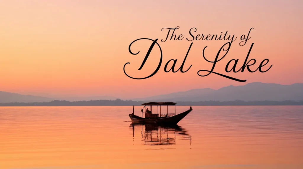 The Serenity of Dal Lake