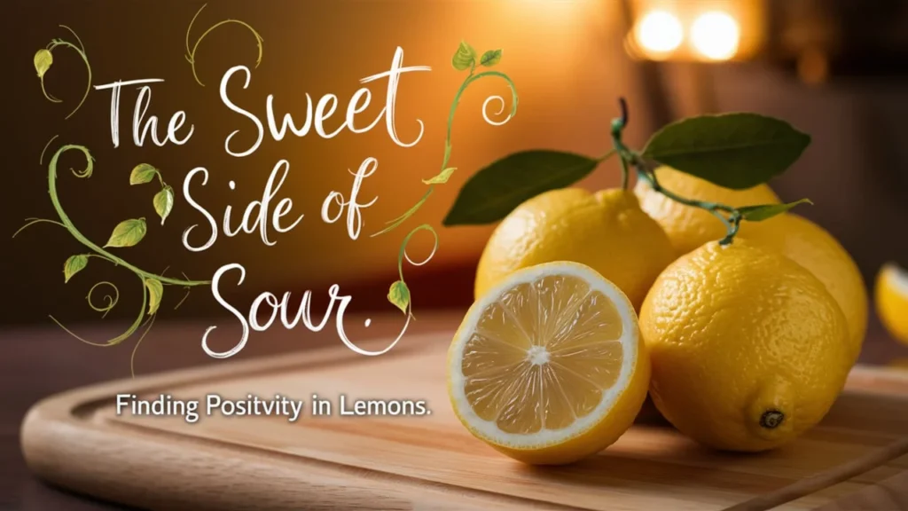 The Sweet Side of Sour: Finding Positivity in Lemons