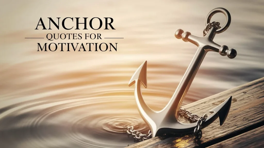 Anchor Quotes for Motivation