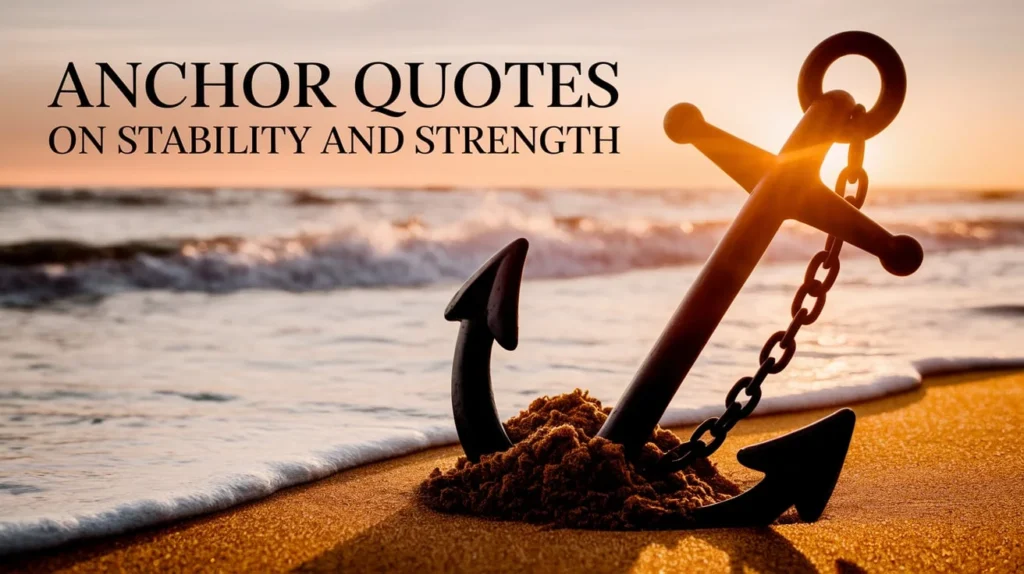 Anchor Quotes on Stability and Strength