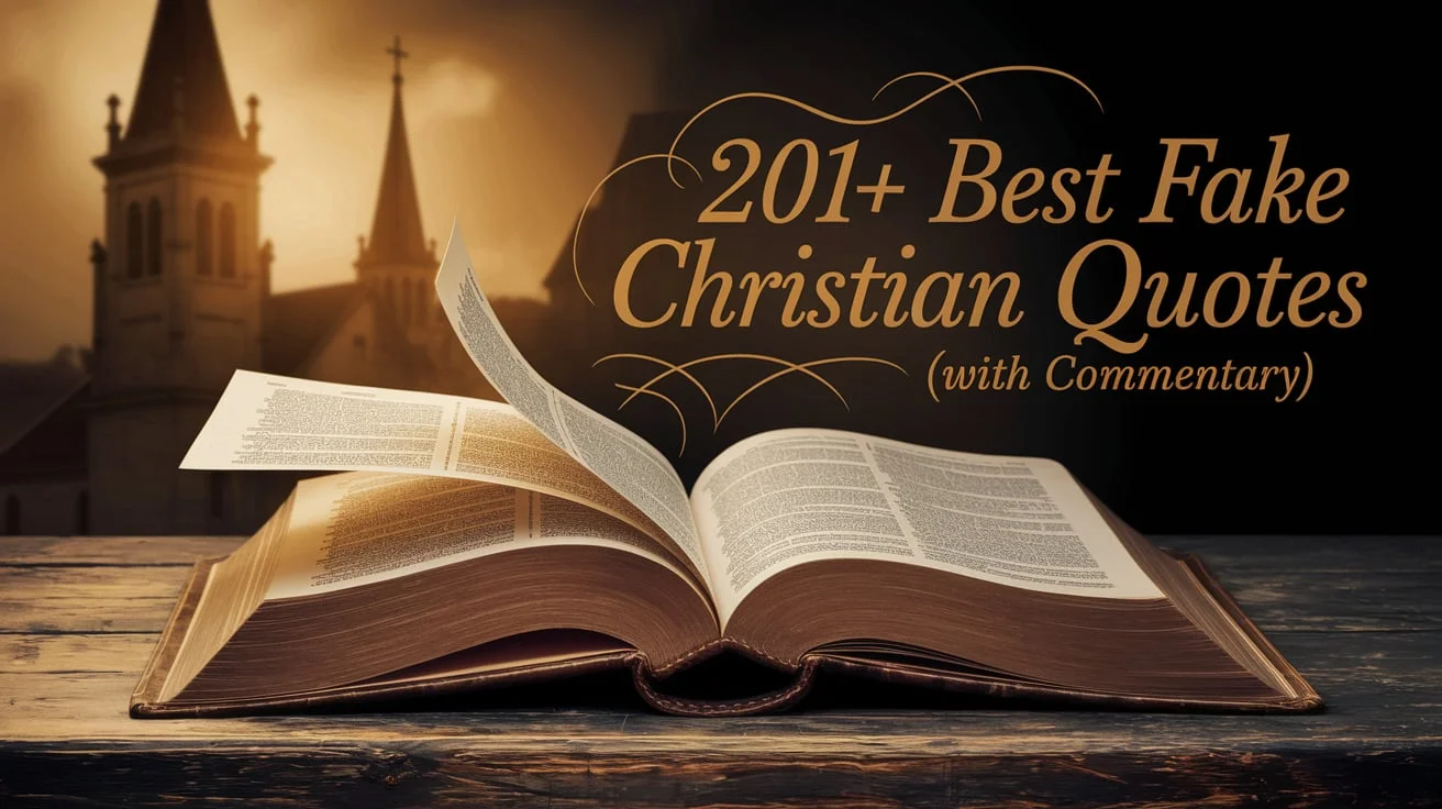 Best Fake Christian Quotes