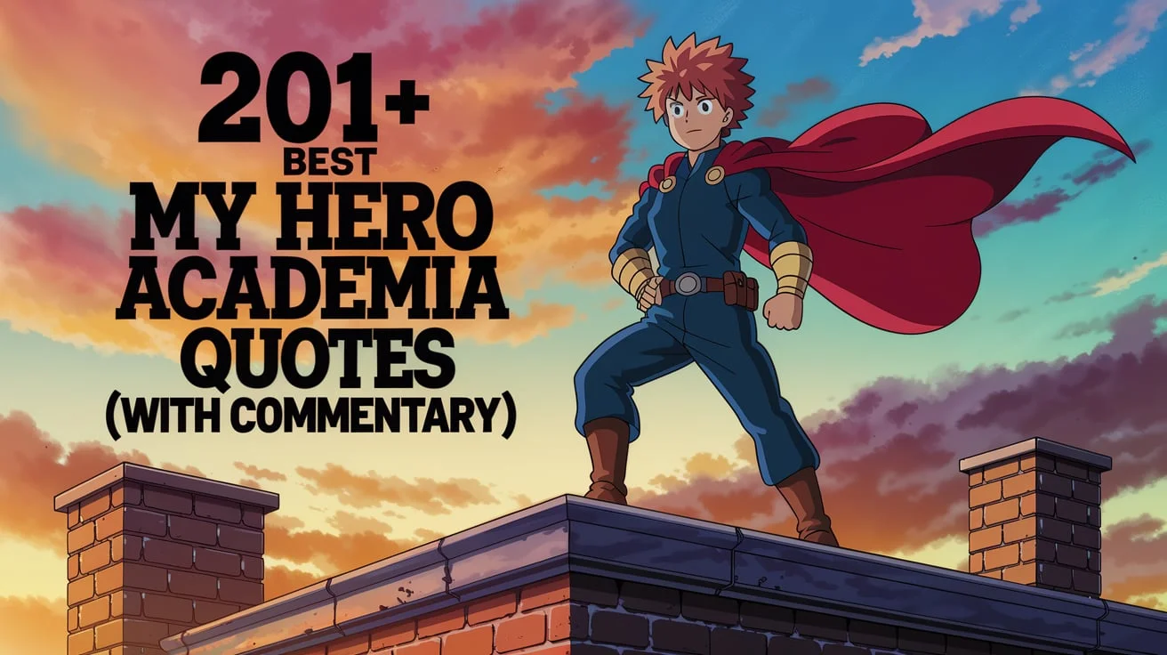 Best My Hero Academia Quotes