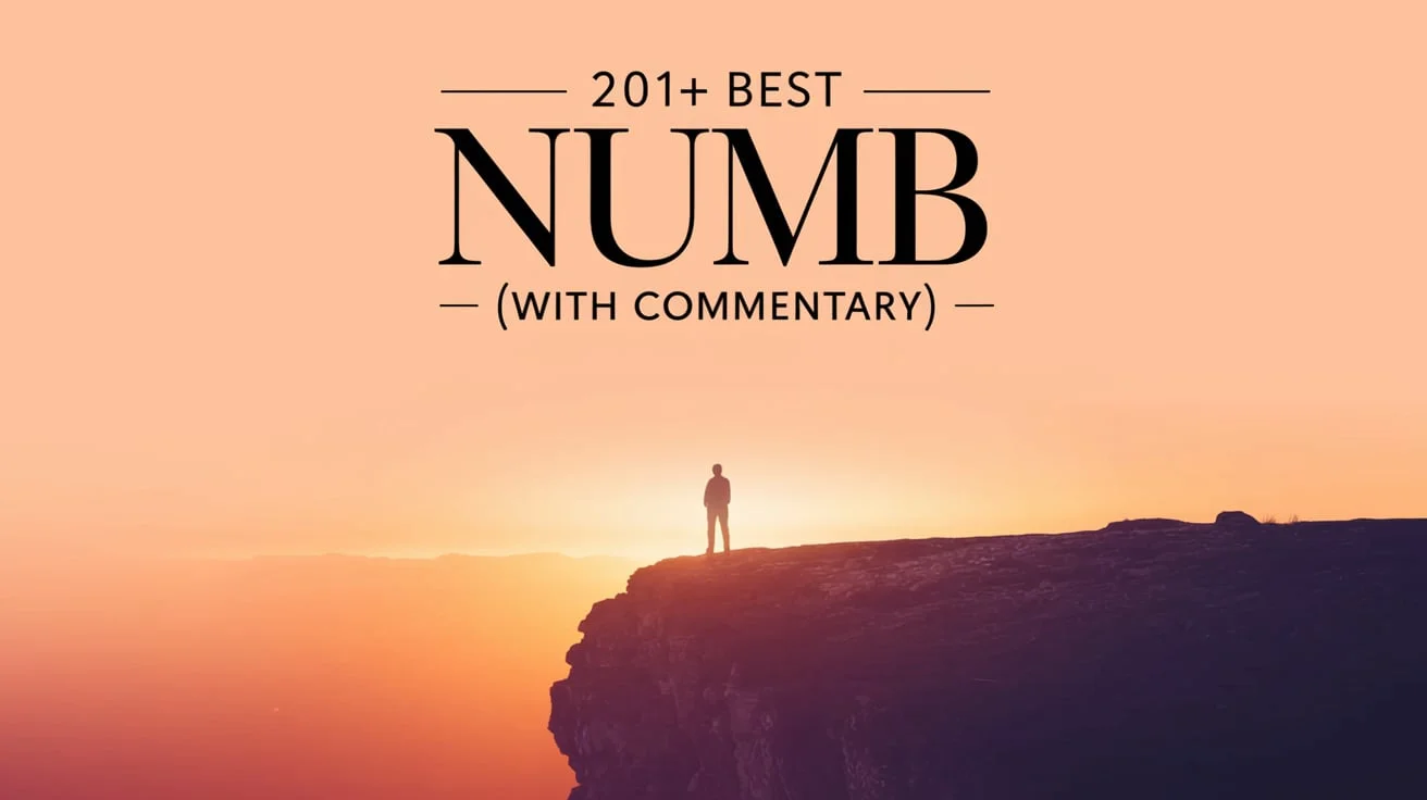 Best Numb Quotes