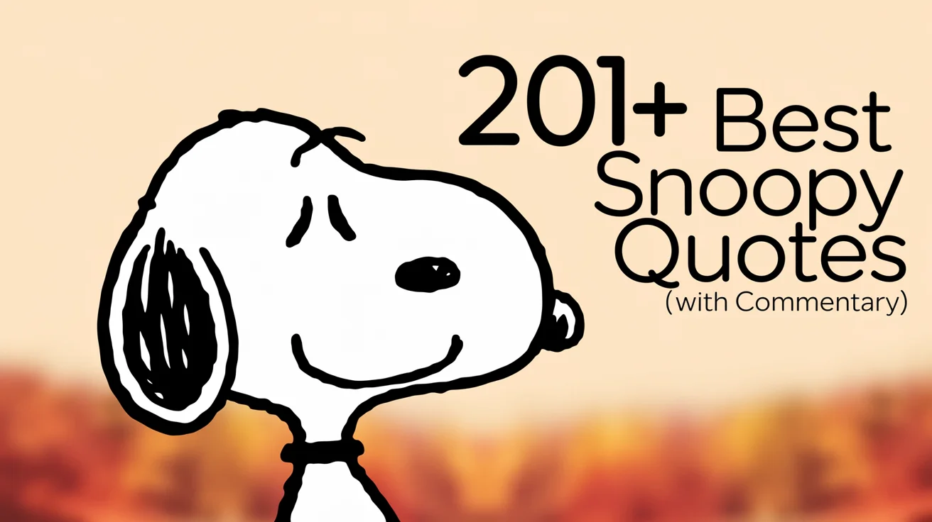 Best Snoopy Quotes