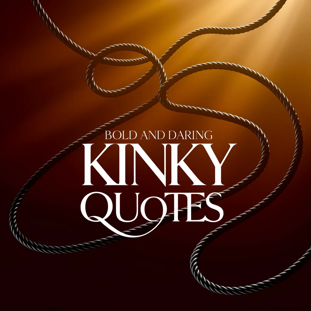 Bold and Daring Kinky Quotes