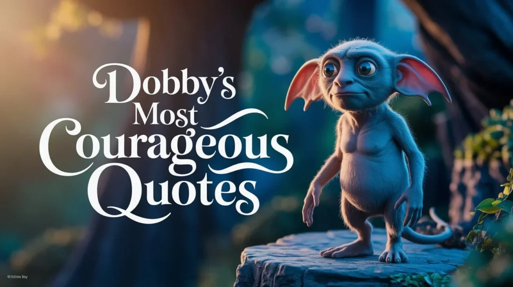 Dobby’s Most Courageous Quotes