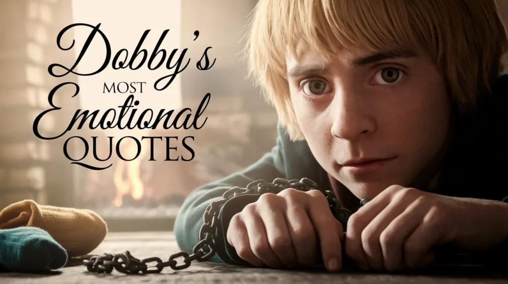 Dobby’s Most Emotional Quotes
