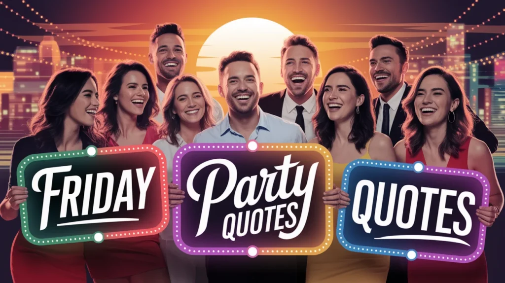 Friday Party Quotes