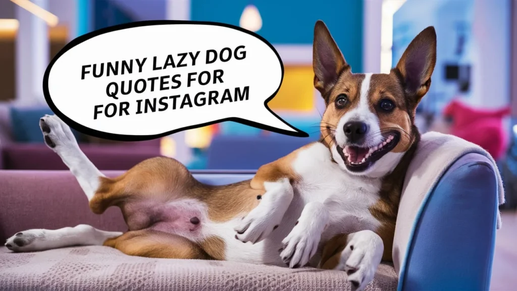 Funny Lazy Dog Quotes for Instagram