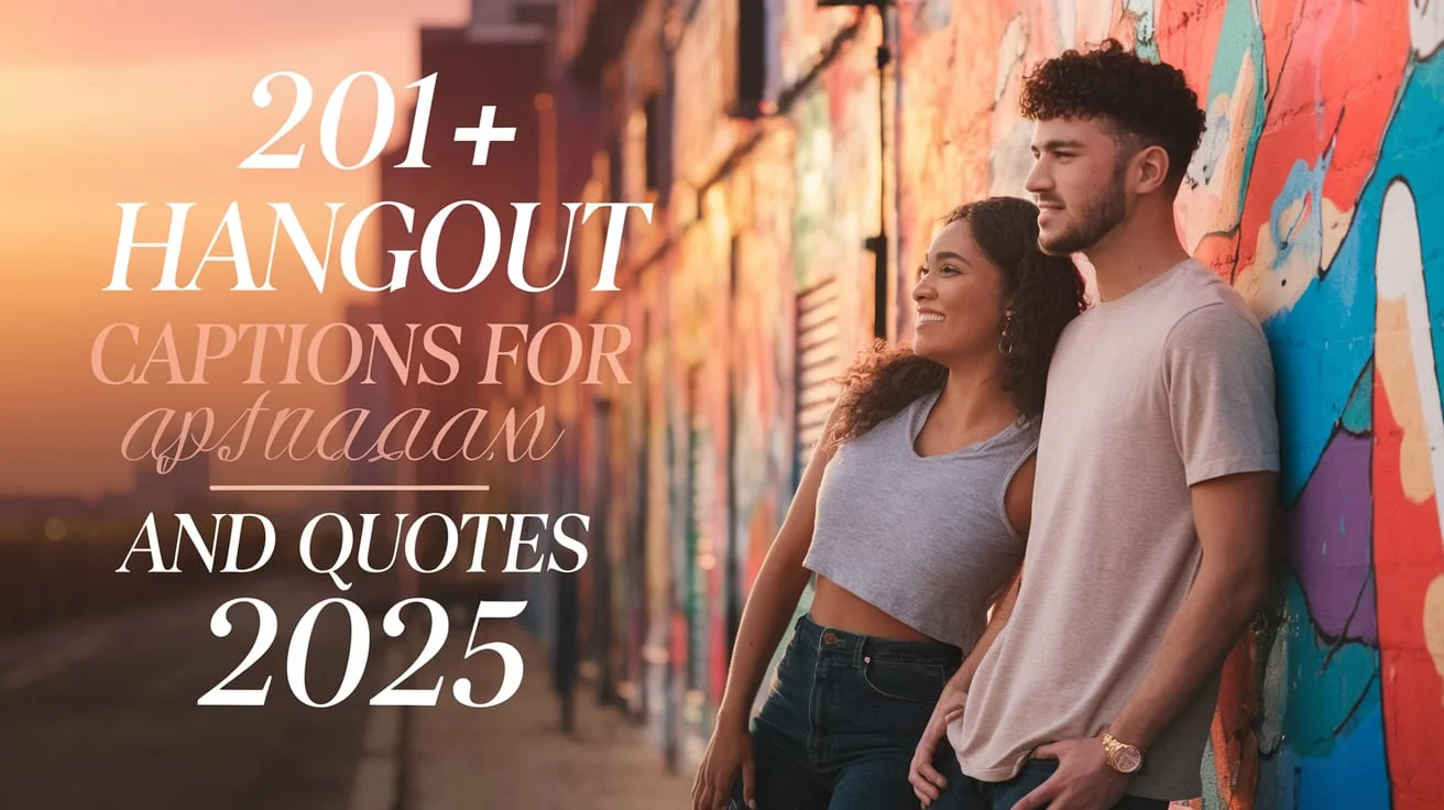 Hangout Captions For Instagram and Quotes