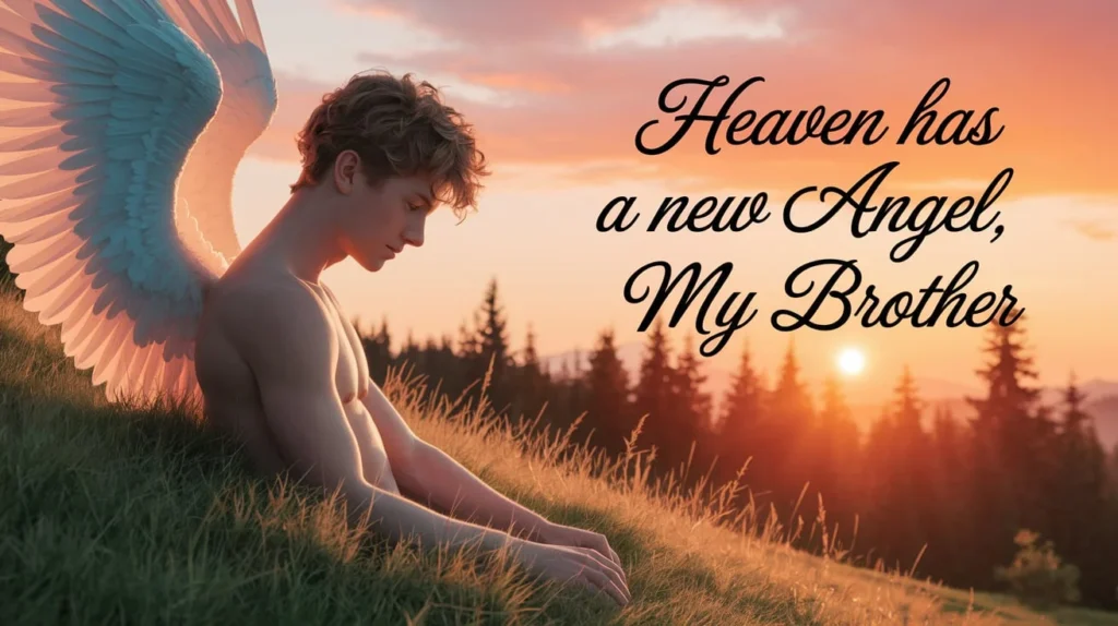 Heaven Has a New Angel, My Brother