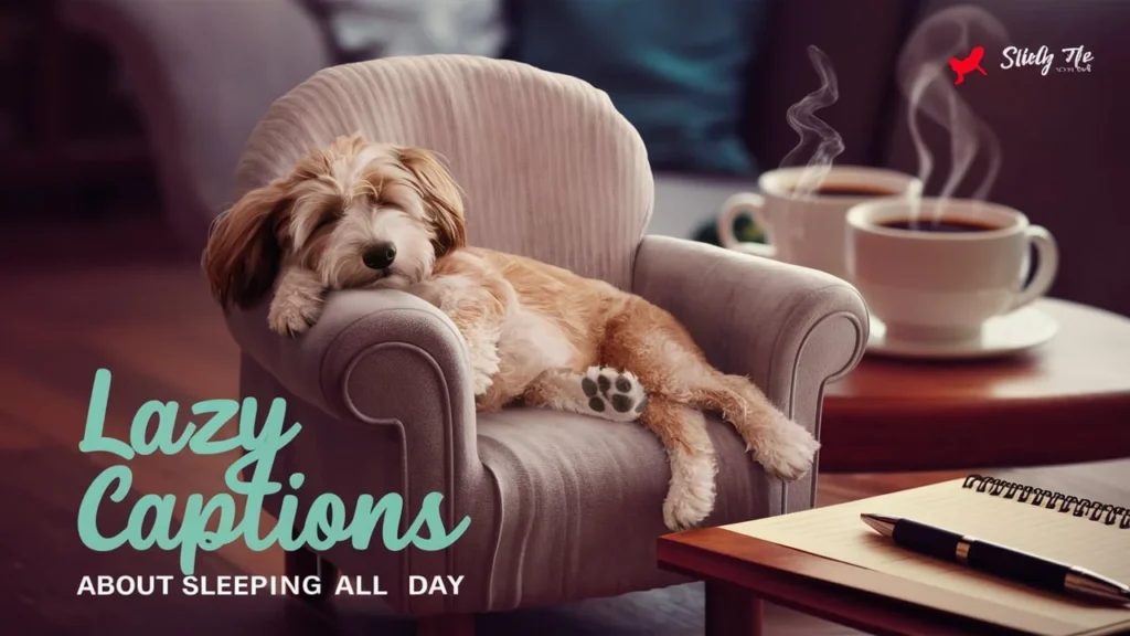 Lazy Dog Captions About Sleeping All Day