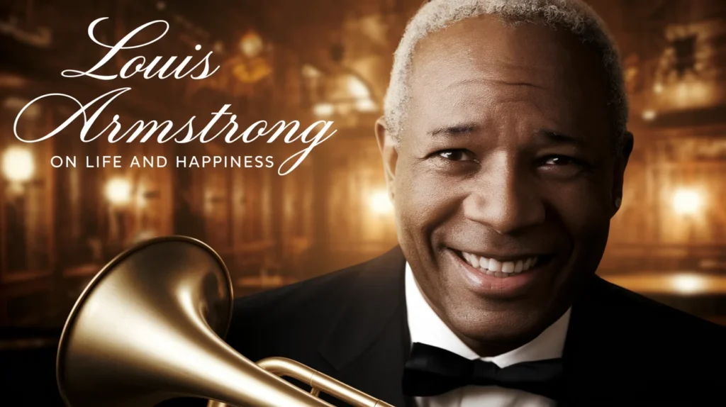 Louis Armstrong on Life and Happiness