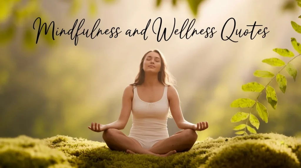 Mindfulness and Wellness Quotes