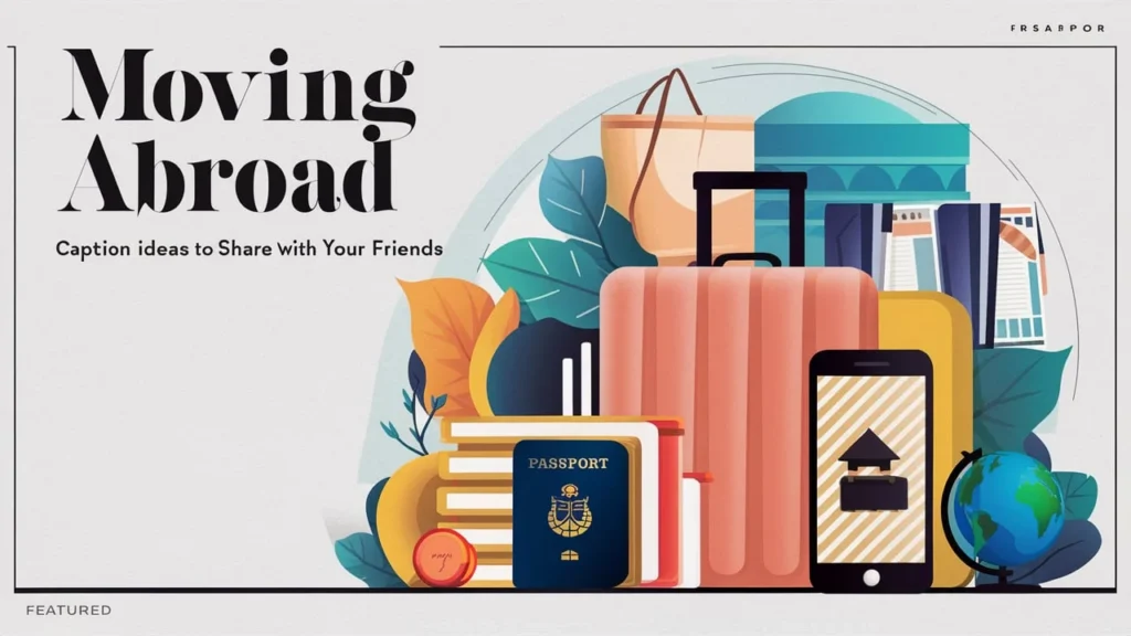 Moving Abroad Captions For Friends