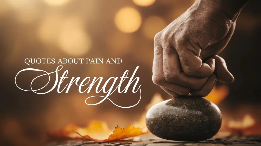 Quotes About Pain and Strength