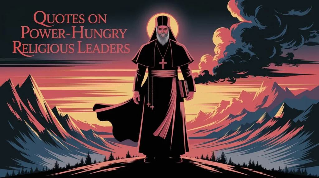 Quotes on Power-Hungry Religious Leaders