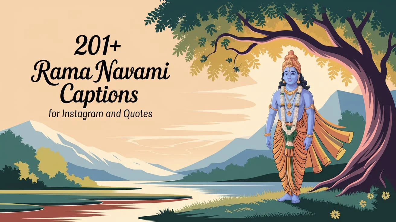Rama Navami Captions for Instagram and Quotes