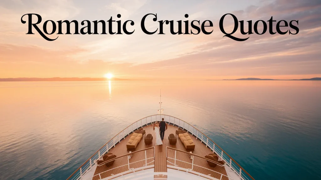 Romantic Cruise Quotes