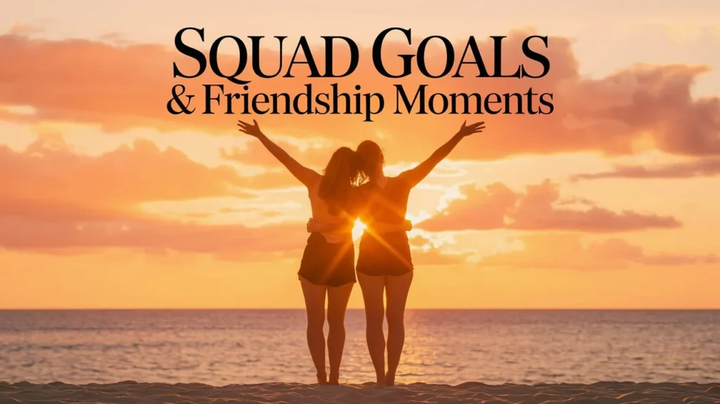 Squad Goals & Friendship Moments