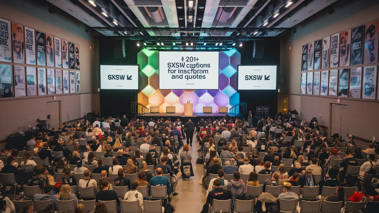 SXSW Captions for Instagram and Quotes