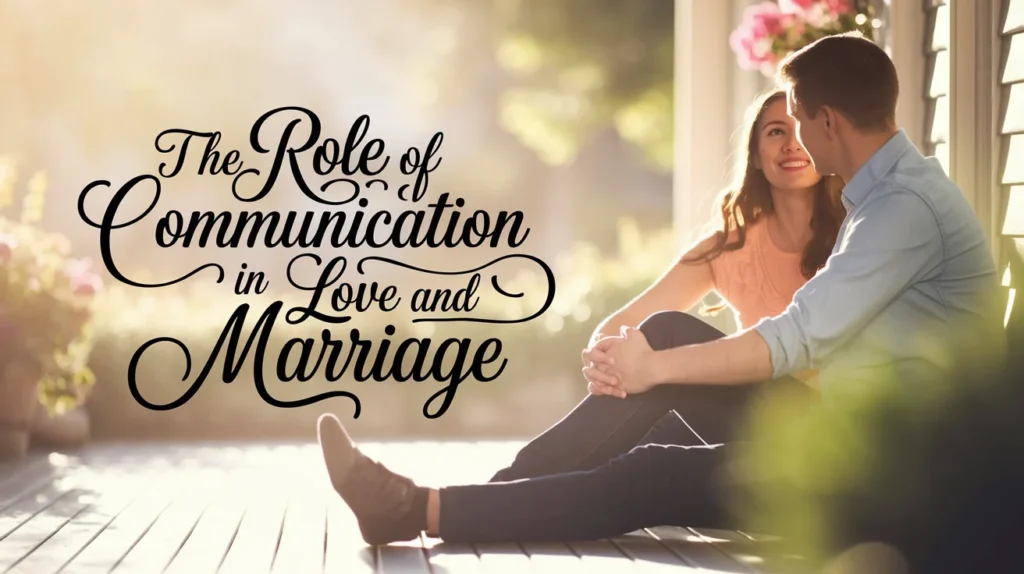 The Role of Communication in Love and Marriage
