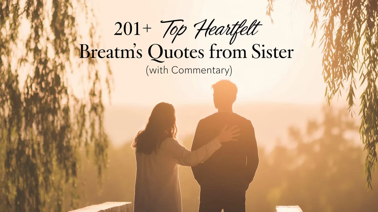 Top Heartfelt Brother’s Death Quotes from Sister