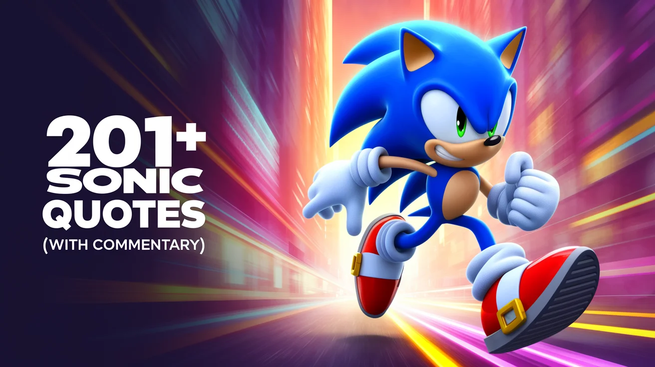 Top Sonic Quotes