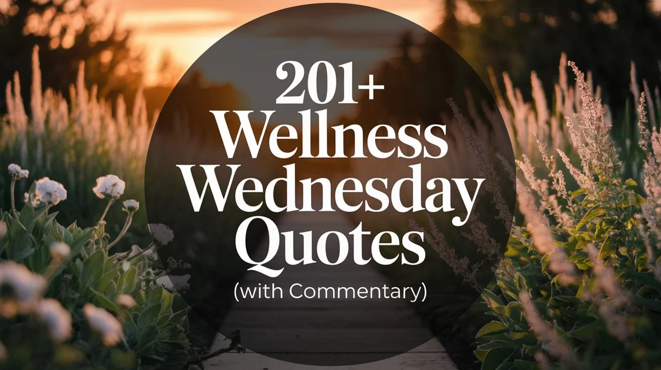 Wellness Wednesday Quotes