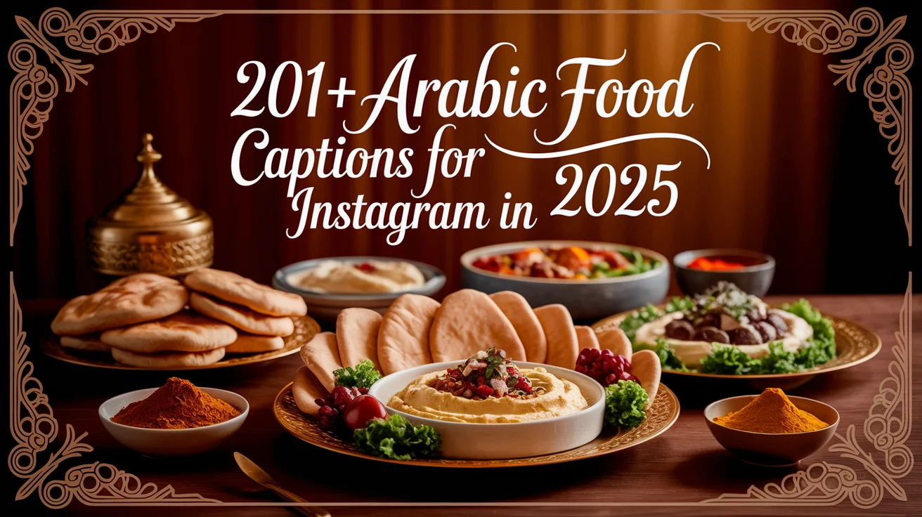 Arabic Food Captions For Instagram